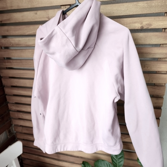 NIKE Size Small Windrunner Tech fleece full zip pale muted pink hoodie - Picture 9 of 11